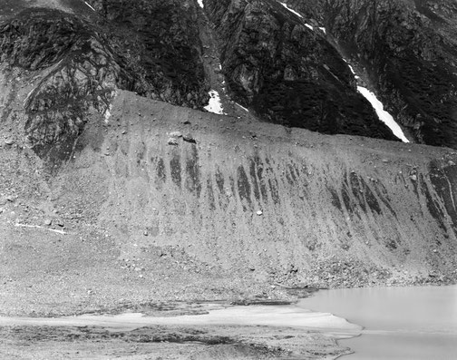 Gletscher Moraene Sustengebiet