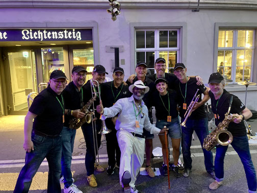 Cooler Gig anlässlich der Eröffnung des Paradieses in Baden, www-paradies-baden.ch