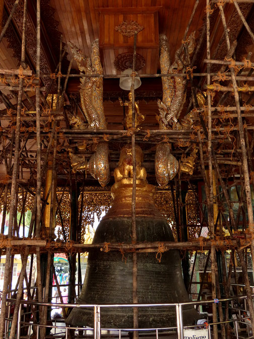  Maha Gandha Glocke bei der Shwedagon Pagode