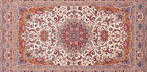 ペルシャ絨毯　セーラフィアン工房