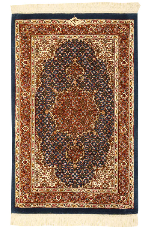 タギーペルシャ絨毯　草木染ウール絨毯