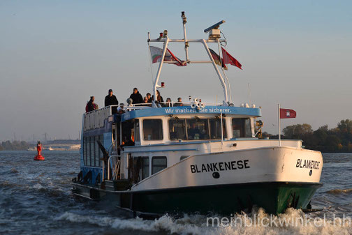 Elbfähre Elbe Hamburg Fähre Blankenese Schiff Fahrgäste