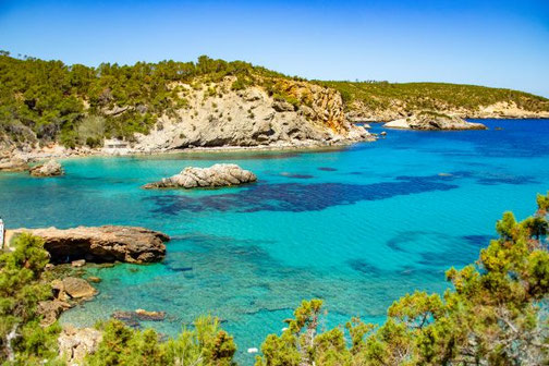 Ibiza, Balearen, Buchten, Strände, Die Traumreiser, Cala Xarraca