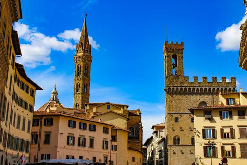 Florenz, Toskana, Italien, Altstadt, Die Traumreiser