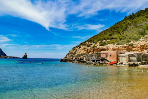 Ibiza, Balearen, Buchten, Strände, Die Traumreiser, Cala Benirras