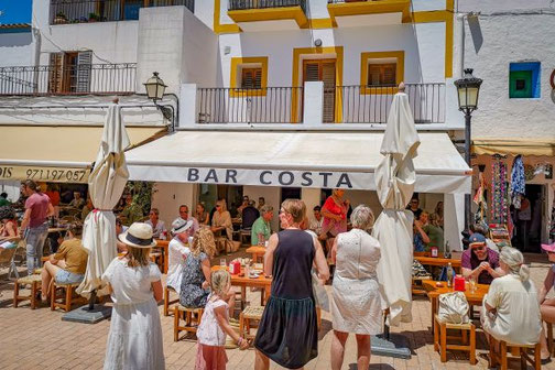 Ibiza, Eivissa, Balearen, Restaurants, Die Traumreiser, Bar Costa