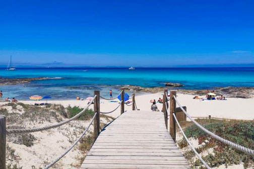 Formentera, Balearen, Die Traumreiser, einsame Strände, Buchten, Platja es Calo