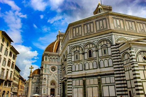 Florenz, Toskana, Italien, Altstadt, Die Traumreiser, Kathedrale, Dom