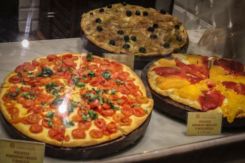 Florenz, Toskana, Markthalle, Italien, Pizza, Die Traumreiser