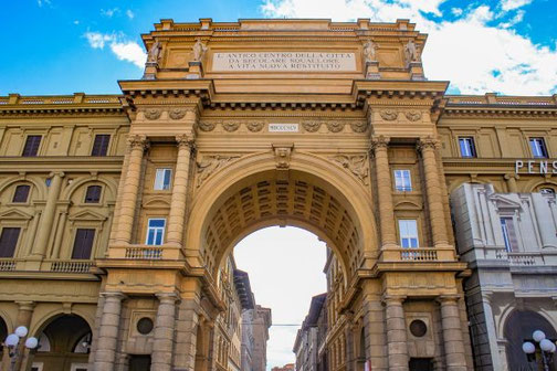 Florenz, Toskana, Italien, Altstadt, Die Traumreiser