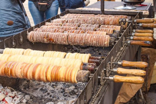 Prag, Tschechien, Trdelnik, Grill, Stockbrot, Die Traumreiser