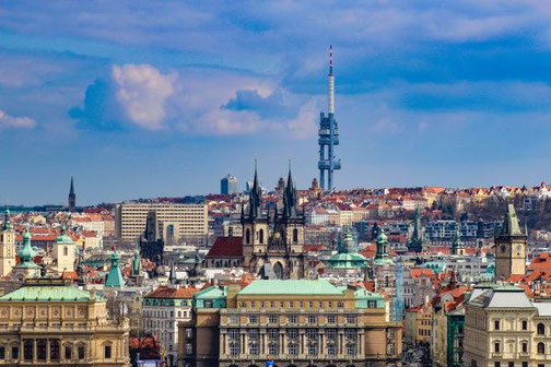 Prag, Altstadt, Die Traumreiser, Blick, Überblick