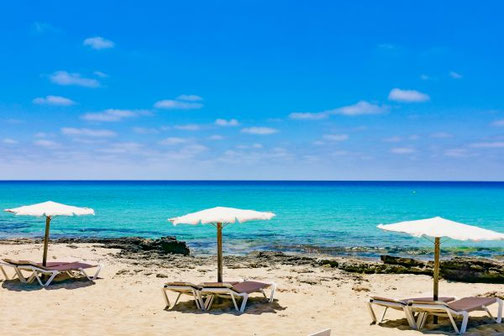 Formentera, Balearen, Die Traumreiser, einsame Strände, Buchten, Es Arenals, Platja