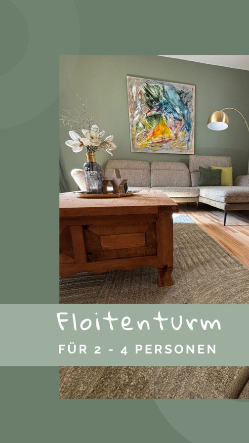 Ferienwohnung in Ginzling - Wohnraum Floitenturm