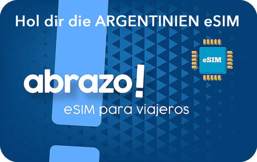Airalo ARGENTINIEN E-SIM Karte 7-30 Tage 