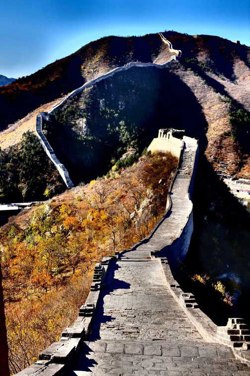 chinesische mauer peking