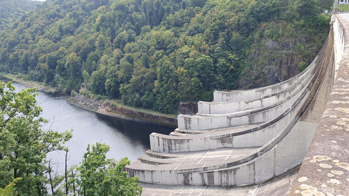 Die Slapy-Talsperre bei Třebenice...