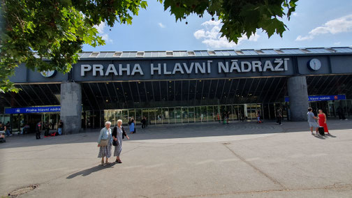 Prag, Hauptbahnhof...