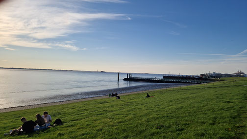 An der Nordsee angekommen...
