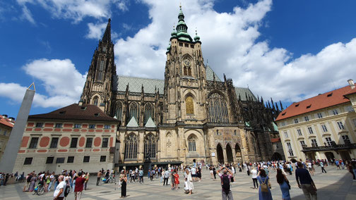 Prag, St. Veits Dom im Burgareal...