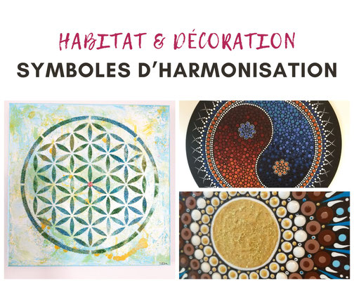 Créations artistiques de guérison et d'éveil - Mandala, Yin Yang, Fleur de Vie, Géométrie Sacrée