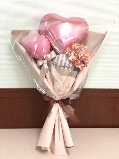バルーン　花束　花束風　アレンジメント　誕生日　happy birthday ギフト　風船　プレゼント