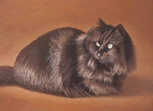 《ホーリー》 油彩 F4