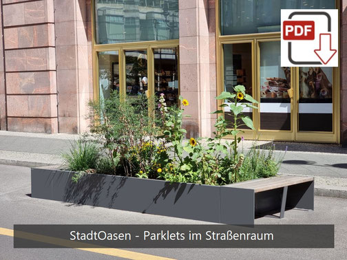 Parklets - Neues Stadtmobiliar für den urbanen Raum