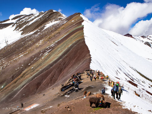 Pallay Punchu Peru Regenbogenberg