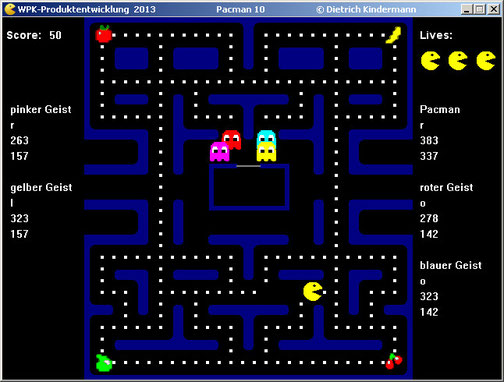 fertiges Pacmanspiel