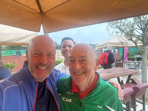 Rolf im Trainingslager in der Türkei