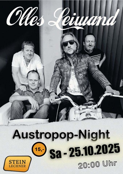 Olles Leiwand live im Austropop im Steinlechner Salzburg