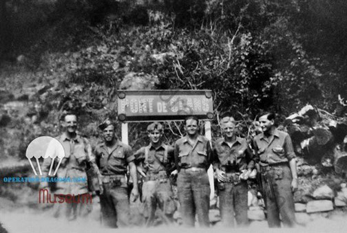 fiveoniners on the Var river valley. Sept. 44. Henry KLIZIEWICZ middle.