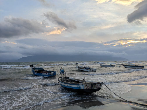 Vlora Beach Side during Sunset