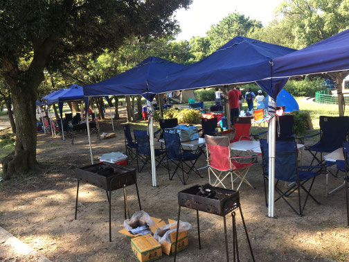 服部緑地公園手ぶらBBQ