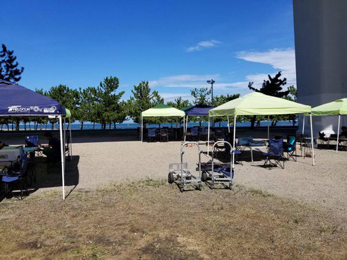 二色の浜手ぶらBBQ