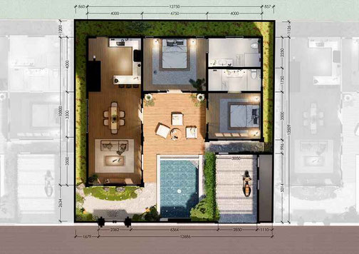 Sanur property for sale close to Icon Mall and restaurants, just minutes from the beach.
