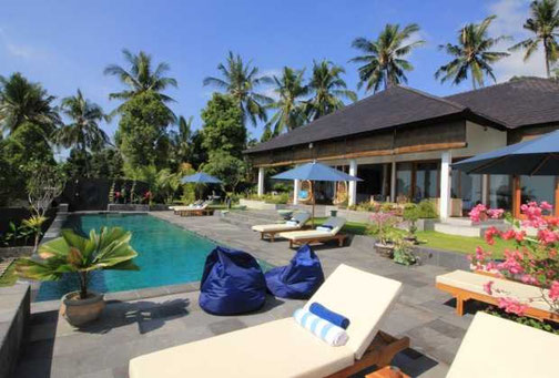 Beautiful mountain villa including yoga pavilion in North Bali