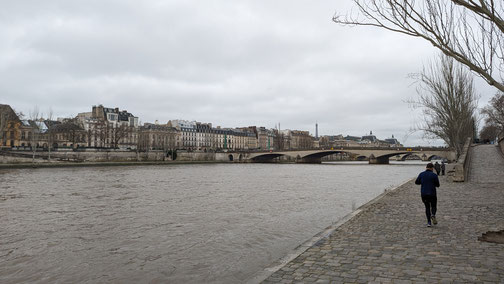Das Ufer der Seine