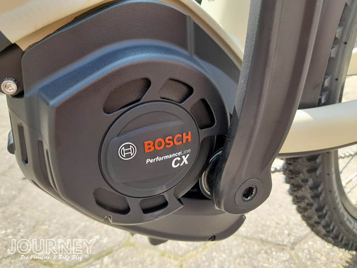 Der starke Motor von Bosch CX