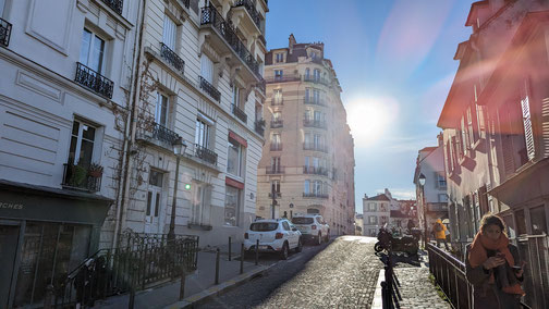Der Stadtteil Montmartre in Paris.