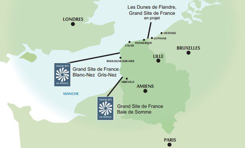  Pause weekend Grands sites de France Baie de Somme Dunes de Flandre Deux Caps Grande Opale
