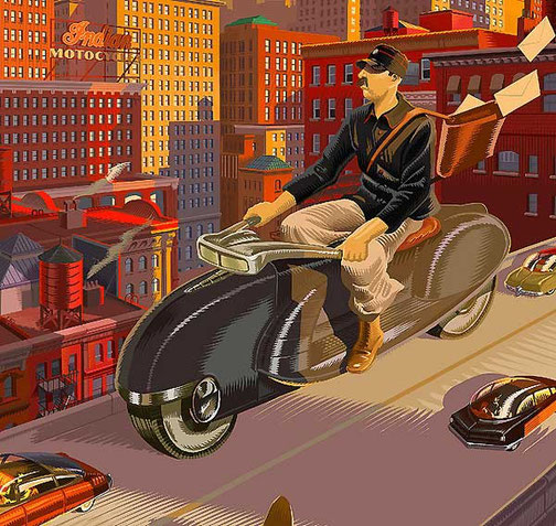 retro-postery-k-kinofilmam-Laurent Durieux