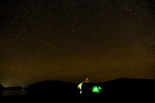 la tente sous les étoiles