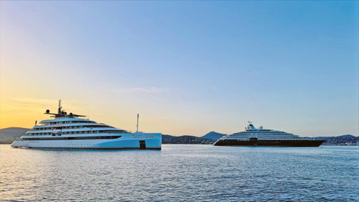 Die Emerald Sakara an der französischen Riviera