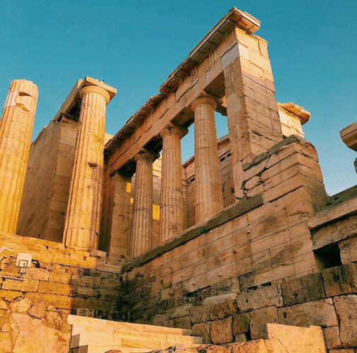 Die Akropolis in Athen