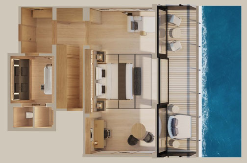Amangati Premier Suite Grundriss