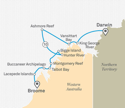 Scenic Eclipse II - Die Kimberleys entdecken zwischen Darwin und Broome