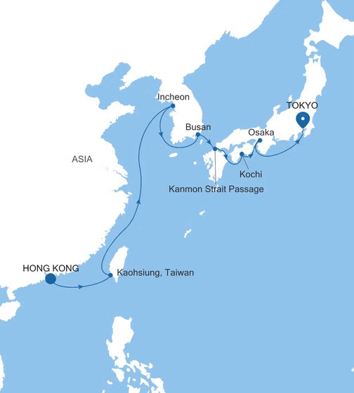 Silver Dawn - Von Southampton nach Copenhagen