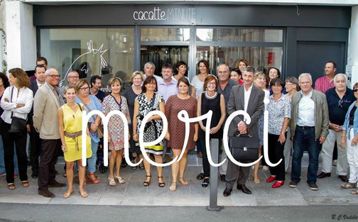 Les invités de l'inauguration de la Cocotte
